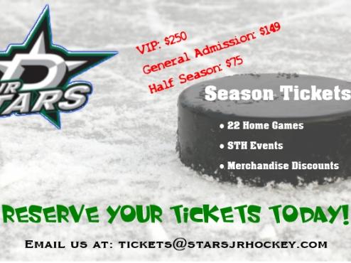 Season Tickets Now On Sale!