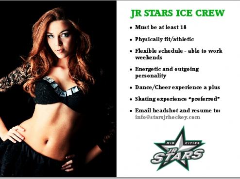 Become a Member of the JR Stars' Ice Crew