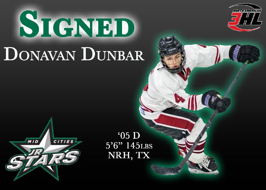 SIGNING ANNOUNCEMENT! Donavan Dunbar is a Jr. Star